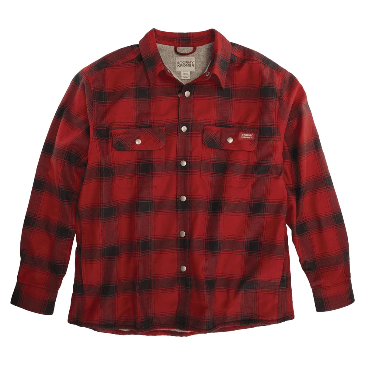 Stormy Kromer Flannel Shirt in Campfire Plaid main image 0