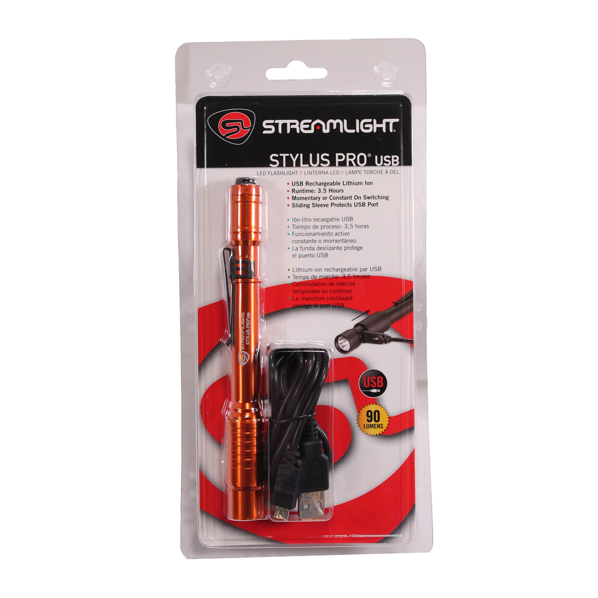 streamlight stylus pro flashlight 66218 360 64-Lumen Penlight, Black : Streamlight Inc.: Industrial & Scientific Whether inspecting documents Streamlight 66128 Orange Stylus Pro