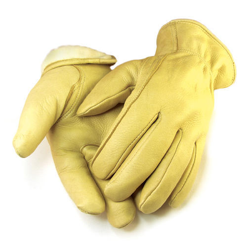Hand Armor Men's Deerskin Lined Gloves