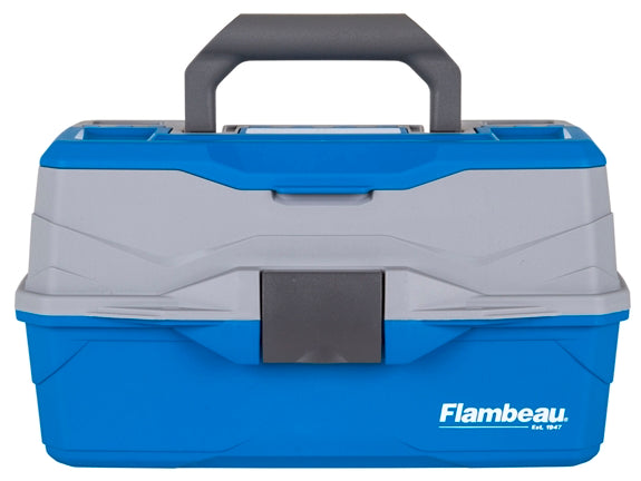 flambeau platic tackle box Flambeau Classic 2-Tray Tackle Box