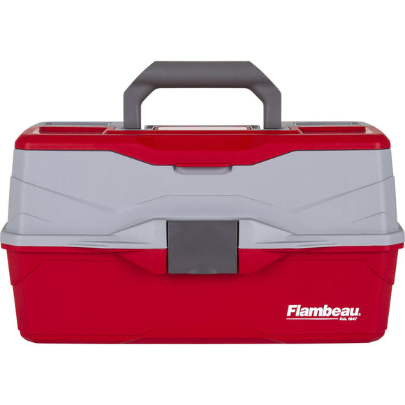 hard tackle boxes Flambeau Classic 3-Tray Tackle Box