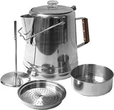 Texsport 14-Cup Stainless Steel Percolator