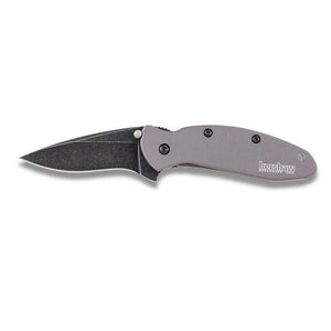 Kershaw Scallion Grey/Blackwash Pocket Knife *Discontinued Item