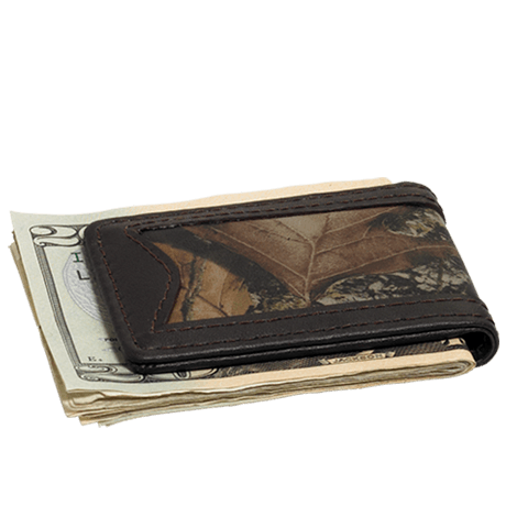 Webers Combo Leather Money Clip